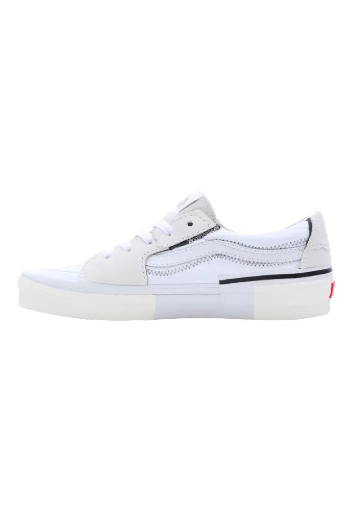 VANS Sk8-Low Reconstruct White VN0009QSW001